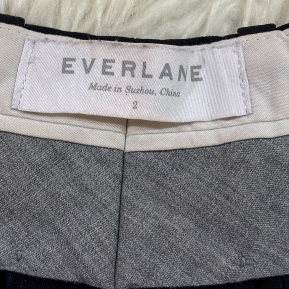 Everlane Wool Slouchy Ankle Pants Women's Size 2 - Picture 8 of 10
